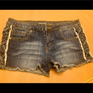 Touch Me Denim Shorts Sz 13/14
